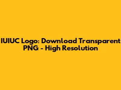 IUIUC Logo: Download Transparent PNG - High Resolution