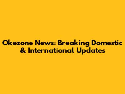 Okezone News: Breaking Domestic & International Updates