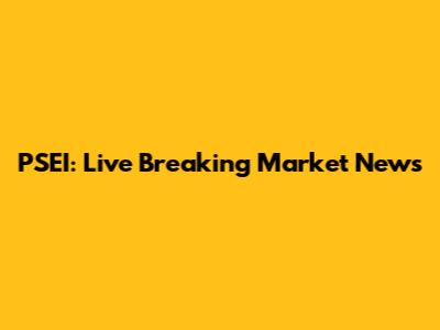 PSEI: Live Breaking Market News