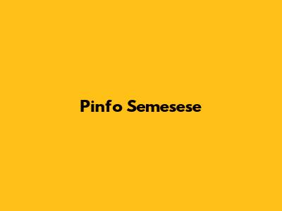 Pinfo Semesese